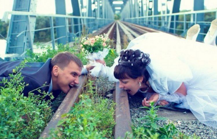 «Шедевры» свадебной фотографии из серии «Никогда так не снимай!», 40 фото