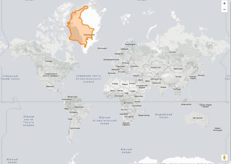 Как обычные карты искажают реальные размеры стран мира
