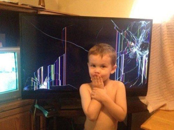 «Невинные» детские шалости: 50 самых смешных фото