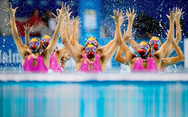 Synced Laughter: Exploring the Hilarious Side of Synchronized Swimming