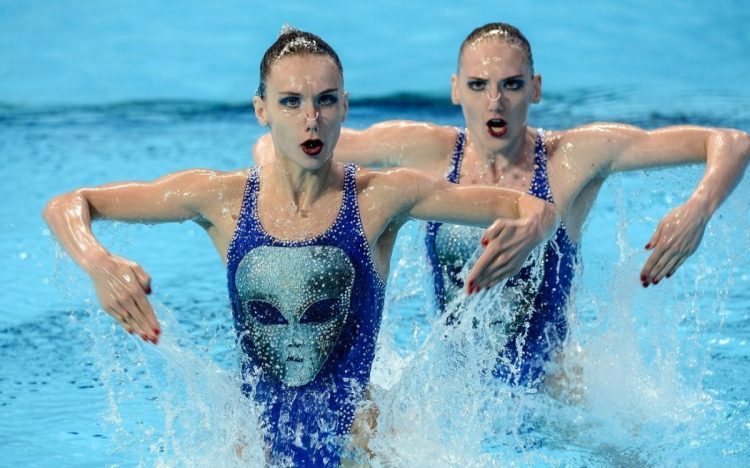 Synced Laughter: Exploring the Hilarious Side of Synchronized Swimming