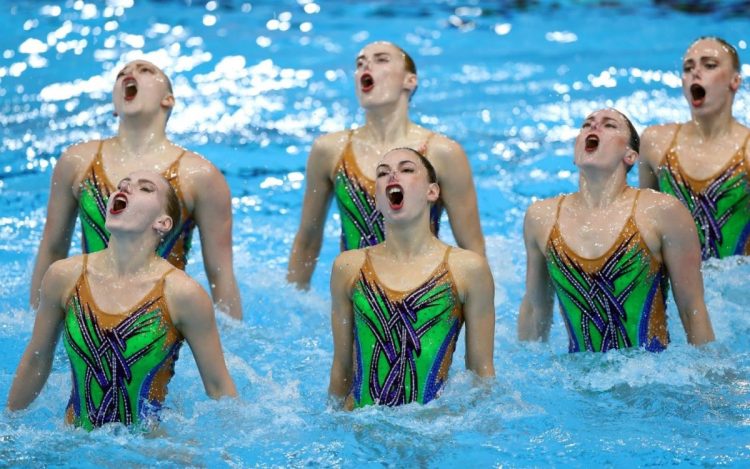 Synced Laughter: Exploring the Hilarious Side of Synchronized Swimming