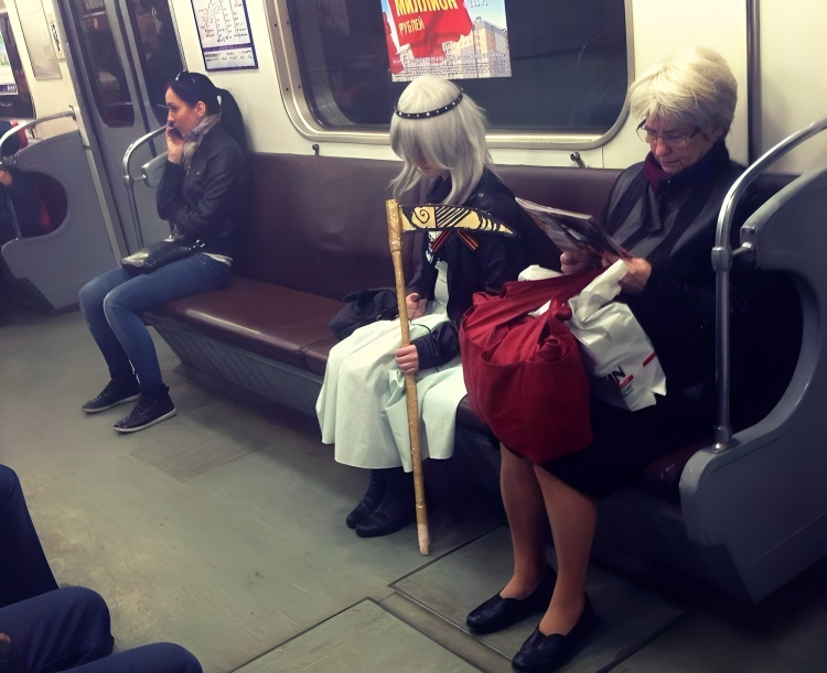 Underground Oddities: Weird Characters Spotted in the Subway